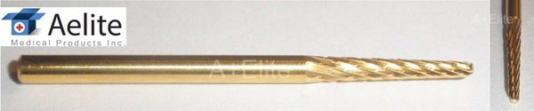 A+Elite TAPER UNDERNAIL Tungsten Carbide Manicure Pedicure Nail Drill Bit Bur File 3/32" D2x14.5mm