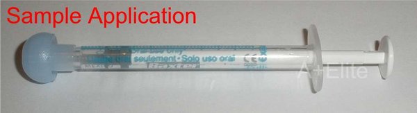 BAXTER BAXA ExactaMed Oral Syringe Liquid Medication Drug Dose Dispenser 0.5cc/0.5mL 100/PK Clear