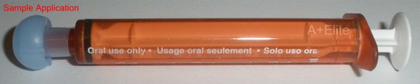 BAXTER BAXA ExactaMed Oral Syringe Liquid Medication Drug Dose Dispenser 3cc/3mL 100/PK Amber