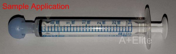 BAXTER BAXA ExactaMed Oral Syringe Liquid Medication Drug Dose Dispenser 3cc/3mL 10/PK Clear