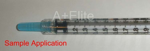 BD Luer-Lok Female Luer Lock Syringe Tip Caps Sterile Blue Polypropylene 200/BX 305819